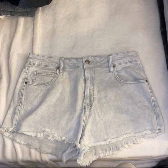 PAC sun high rise gray shorts size: 30 - Picture 1 of 2